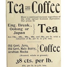 Cobb Bates Yerxa Tea And Coffee 1894 Advertisement Victorian Beverage 3 ... - £9.64 GBP