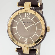 Anne Klein Vergoldet Quarz Uhr Bunt Schillernd Ziffernblatt 10/9994 - $154.03