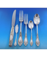 Renaissance by Plasait Orfevres 950 Silver Flatware Set Service Dinner 7... - €15.595,36 EUR