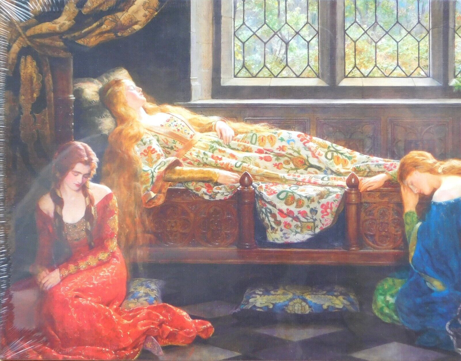 Educa The Sleeping Beauty 1500 pc Jigsaw Puzzle Fairy Tales Fine Art - £21.04 GBP