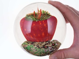 Huge Rick Satava Sea Anemone paperweight - £535.82 GBP