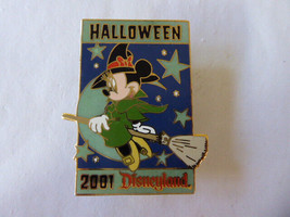 Disney Trading Pins 7491     Disneyland Halloween Minnie Witch - £14.63 GBP