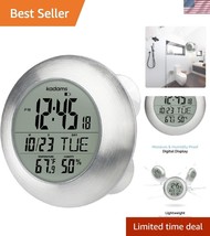 Versatile Indoor Digital Clock - LCD Temperature &amp; Humidity Display for ... - $49.50