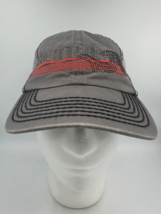 Schlitterbahn Cap Hat Adjustable Charcoal Grey Cotton Crush Dad - $11.64