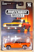2024 Matchbox Muscle 4/6 1969 Camaro Ss 396 Convertible Orange w/Tri Cut Spokes - £6.48 GBP