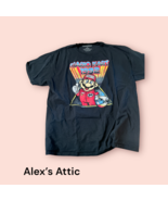 Mario Kart 1992 Retro Style Logo Black Short Sleeve Graphic T-Shirt Larg... - $29.88 CAD