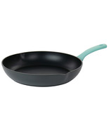 Oster Rigby 9.5 Inch Aluminum Nonstick Frying Pan in Blue with Pouring S... - $50.19 CAD