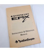Rockford Fosgate SYMMETRY EPX2 Installation &amp; operation manual instructi... - $54.88 CAD