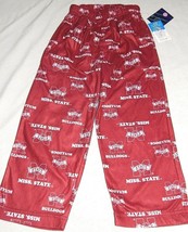 Boys Pajama Pants Mississippi State Bulldogs Kids Size 4 Small NEW Sleep Lounge - £11.64 GBP