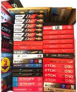 Pick &amp; Choose A Blank Audio Cassette Tape - Vintage Sealed NOS Japan Nor... - $3.96+