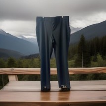 Simply Vera Wang Bootcut Pull On Trousers Womens Plus Size XXL Black Str... - $22.75