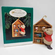 Collecting Memories 1995 Beaver Hallmark Keepsake Ornament Collector&#39;s Club - £11.26 GBP