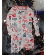 Carter’s Just One You Fox Print Sleeper Size 18 Months Girl&#39;s NWOT - €12,55 EUR
