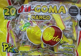 CHI GOMA MANGO TAMARINDO / MANGO  TAMARIND CANDY -BOLSA GRANDE 440g de 2... - $20.78