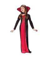 Fun World Girl&#39;s Victorian Vampiress Red Halloween Dress Costume Medium ... - £11.02 GBP
