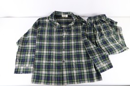 Deadstock Vintage LL Bean Mens Size XL 2 Piece Flannel Pajamas Set Outfi... - $79.15