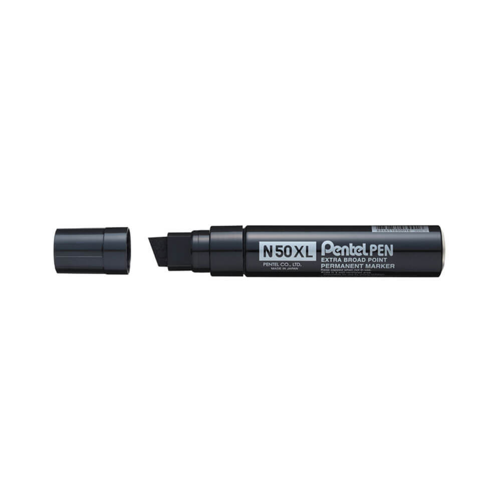 Pentel 10-17mm Permanent & Waterproof Marker 6pcs (Black) - $66.22