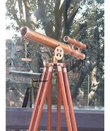 Nautical Brown Antique Griffith Astro Telescope 45&quot; - Vintage Telescope - $3,592.29 MXN