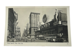 RPPC Real Photo Postcard NY New York City Times Square Business Street V... - $47.45