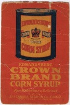 Advertising Edwardsburg Crown Brand Corn Syrup Benson&#39;s Golden Syrup - £2.20 GBP