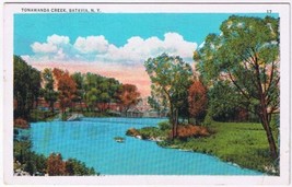 Postcard Tonawanda Creek Batavia New York - £3.11 GBP