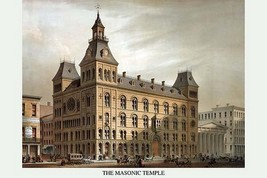 Symbols - Masonic Hall - Cincinnati, Ohio by Middleton, Strobridge &amp; Co - Art Pr - £17.57 GBP+