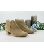 Maje Camel Suede Felicia Bootie Ankle Boot Shoes Sz 40 10 - £59.75 GBP