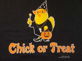Halloween Black T-shirt Chick Trick or Treat Costume M L XL XXL NWT NEW - £16.19 GBP