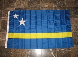 3X5 Curacao Netherlands Antilles Holland Flag 3&#39;X5&#39; House Banner Grommets - £10.29 GBP