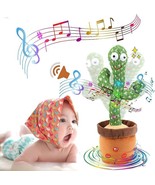 Toy Glow Dancing Electric Singing Cactus Plush Glow Recording Repeating ... - £10.21 GBP