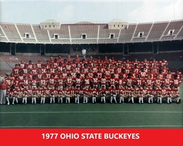 1977 OHIO STATE 8X10 TEAM PHOTO BUCKEYES PICTURE NCAA FOOTBALL - $4.94
