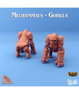 3D Printed Sordane Publishing Arcane Minis Mechanimal Gorilla Mechanimal... - €9,34 EUR+