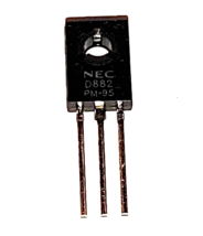 D882 x NTE184 (NPN)  Amplifier Transistor ECG184 - $2.52