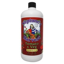 Neptunes Harvest 36 oz Red Label Quart Tomato &amp; Veg Formula Fertilizer -... - £211.10 GBP