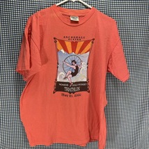 Anchorage Alaska 2000 Women’s Gold Nugget Triathlon T-Shirt Sz Large - $11.99