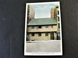 Paul Revere House - Boston, Massachusetts- Unposted 1900s Postcard. - £7.25 GBP