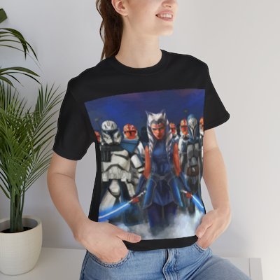 Galactic Legends Unite: Ahsoka Tano, Captain Rex, and Bo-Katan Kryze Apparel