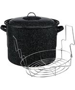 Granite Ware 21.5 Quart Water Bath Canner, Large Enamel Canning Pot with... - $871.04 MXN