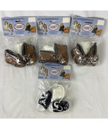 VTG Lot of 4 Syndee’s Crafts Hiking Boot &amp; Tennis Shoes w/Socks 62025 &amp; ... - $38.69 CAD