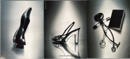 2001 Original Vogue Magazine Print Ad Giorgio Armani Shoes Accessories - £13.06 GBP