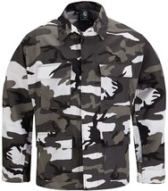 New TRU-SPEC Bdu Woodland Black And White Camo Camouflage Jacket Top All Sizes - £25.36 GBP