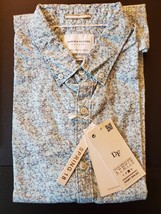 Denim &amp; Flower Dress Shirt - £27.42 GBP