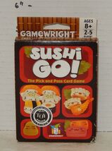 2018 Gamewright Sushi Go! the Pick and Pass Card Game - $14.80