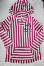 Old Navy Girls Salty Hair Don&#39;t Care Terry Cloth Towel Hoodie Sweatshirt  Size M - £10.46 GBP