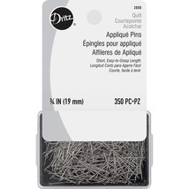 Dritz 3008 Appliqu Pins, 3/4-Inch (350-Count) - £11.05 GBP