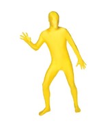 Yellow Second Skin Costume Body Suit Mens One Size Crash Test Dummy Prop... - $13.97 CAD