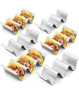 6 Taco Holder Stand Holds Up to 3 Tacos Each Upright Easy To Clean NEW - $30.68