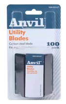 Anvil Carbon Steel Utility Blades, Pack of 100 Blades - £14.90 GBP
