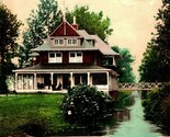 Castalia Trout Club castalia Ohio OH 1900s UDB Postcard - $16.02