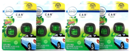 4 Febreze Car 0.13 Oz With Gain Original Scent 2 Ct Air Freshener Vent Clips - £35.54 GBP